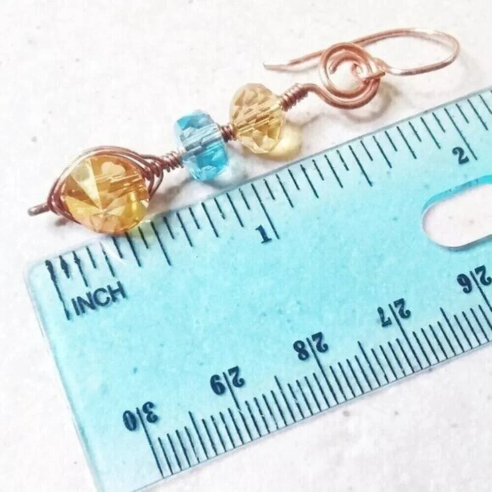 Sexy Flashy Glam Dangle Earrings - Unique & One-of-a-kind! Casual Day to Night!